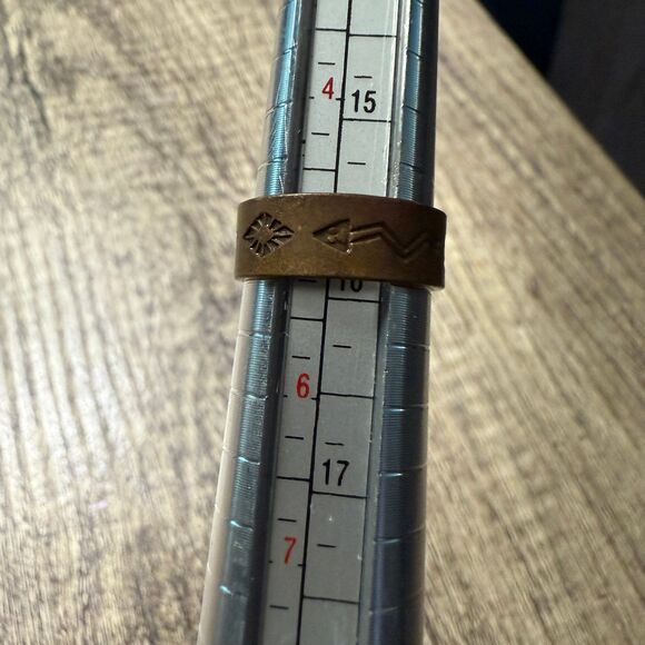 Vintage Copper Native American Style Ring - Picture 6 of 6